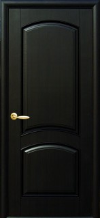 Дверне полотно Новий стиль Антре венге (600*2000) ПВХ De Luxe глухая