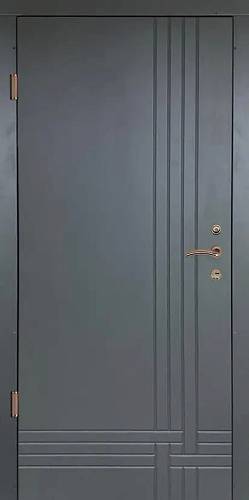 Двері вхідні Портала серія Елегант Британика 2 Венге темний/Дуб альпийський  850*2040*70