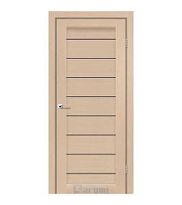 Дверь межкомнатная Darumi Leona Дуб боровой (800*2000) стекло черное