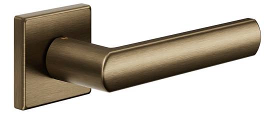 Дверна ручка DND Luce 02 ZGN матова бронза