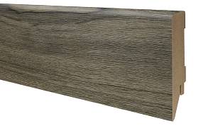 Плінтус ОМиС МДФ 100*19*2400 прямой на кляймер дуб бордо (4 шт-уп)