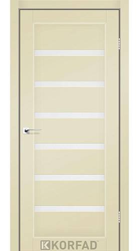 Двери Korfad Porto РR-01 магнолия 0,80х2 стекло сатин белый