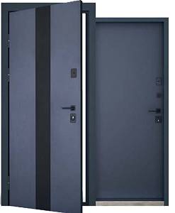 Двері вхідні уличн Abwer (Bionica 2) Olimpia (LP-3) 860/960х2050  ( Антрацит/Антрацит) терморозрив