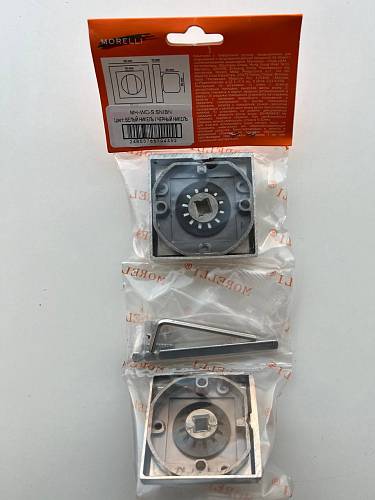 Фиксатор Morelli Exclusive WC SN/BN S никель/черный никель