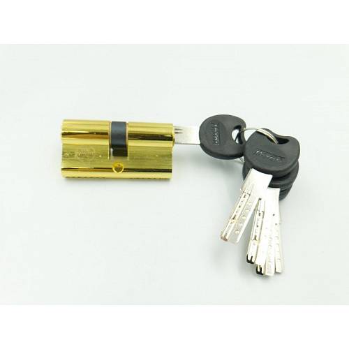 Замок циліндр TRION 60 (30+30) GP Computer Keys ключ/ключ золото
