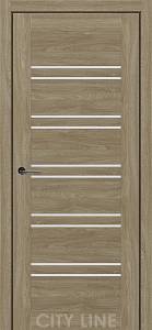 TERENZA City Line Express (600 х 2000, Артвуд  Сепія, Сатин білий)