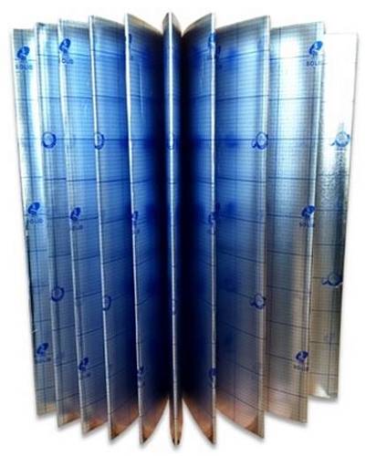 243-С Подложка - ГАРМОШКА  Солид 3 мм с пароизоляцией (оранж) 1,0 х 10 м   (10,5 кв.м-1уп.)