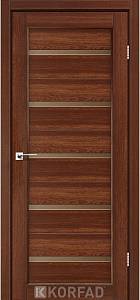 Двери Korfad Porto РR-02 орех 0,80х2000 стекло бронза