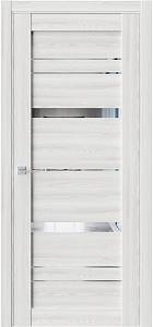 Двери  межкомнатные FDC (QD) модель CZ2 800х2000 зеркало графит,клен айс(Тип 2)