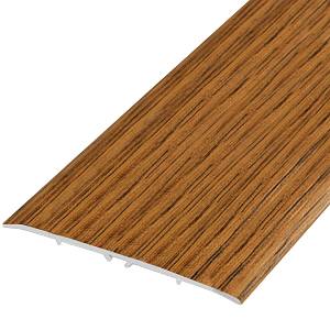 П-21-05 Порог Омис (80мм) стыковочный потай орех (1800мм)