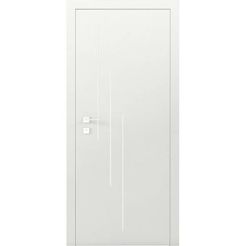Дверь Родос Prima 3V белая матовая (800*2000) окрашенная, глухая