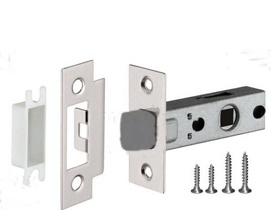 Защелка Trion 91545  SN plastik хром (Ск)