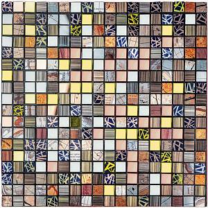 Самоклеющаяся алюминиевая плитка 300х300х3мм SW-00001925 (D)