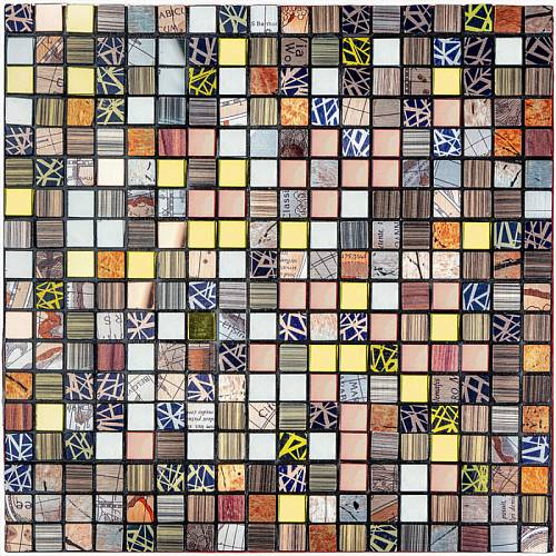 Самоклеющаяся алюминиевая плитка 300х300х3мм SW-00001925 (D)