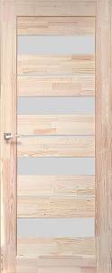 Дверне полотно Сосна SD-03 под покраску 700 х 2000 сеткло сатин