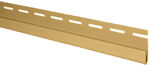 Сайдинг Kanada плюс Престиж финишная планка желтая (3,66м.п./шт) (20шт/уп)