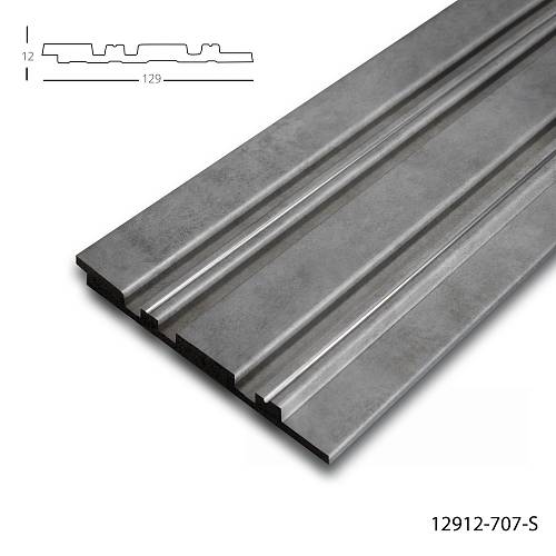 Панель стеновая полимерная Клевер  12912- 707-S (129*12*2900мм) (20шт/уп)