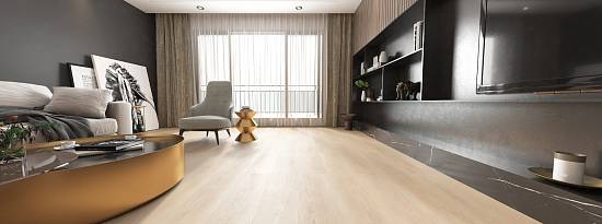 Підлога кварц вінілова (SPC) Apro Wood Дуб Кембридж WD-210-PL з підкладкою 31кл/4+1мм мікрофаска (1220*228=0,2781м2) 9шт/уп.