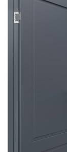 Дверь Терминус Неоклассик606 ПП антрацит (800*2000) глухая