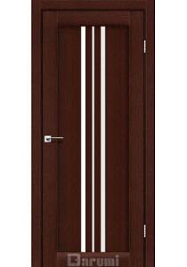 Дверь межкомнатная Darumi Stella Венге панга (800*2000) стекло сатин белое