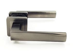 Ручка Trion на квадратной розете Libera 74 AL-AL BND-L