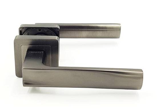 Ручка Trion на квадратной розете Libera 74 AL-AL BND-L