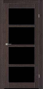 Дверь Art Door  ART 04.02 каштан (800х2000мм.) ПВХ стекло сатин
