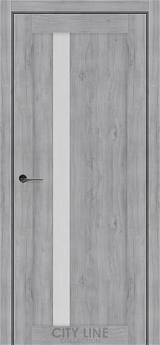 Дверне полотно BLANKET City Line (700 х 2000, Сансет, Сатин білий)