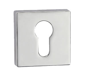 Накладка MVM на замок под цилиндр Е1 CP полированный хром (цинковый сплав)