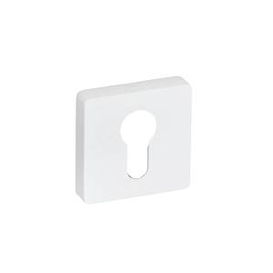 Фиксатор(накладка) SYSTEM (квадрат) под ключ RO11Y AL315 Белый Матовый