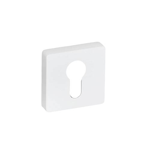 Фиксатор(накладка) SYSTEM (квадрат) под ключ RO11Y AL315 Белый Матовый