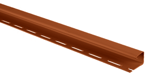 Сайдинг Альта Block House торцевая J-планка дуб светлый (3,66м.п./шт)(20шт/уп)