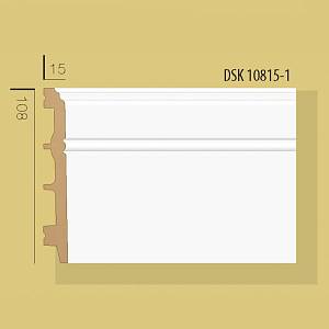 Плинтус Decolux DSK 10815 белый 108*15*2400мм (20шт/уп)