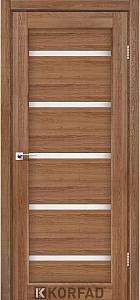 Двери Korfad Porto РR-02 дуб браш  0,80х2 стекло сатин белый