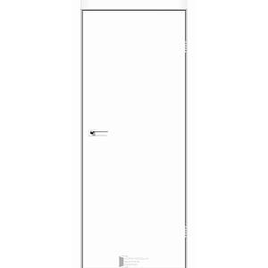 Дверне полотно SIMPLI- LOFT 01 ПВХ Белый супермат 800*2000 глухое
