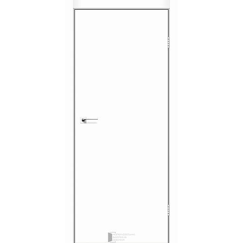 Дверне полотно SIMPLI- LOFT 01 ПВХ Белый супермат 800*2000 глухое