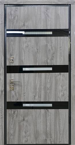 Двері вхідні Страж Proof ST Mottura Slim DV с кашированным наличником 0,97/0,87 х 2.05