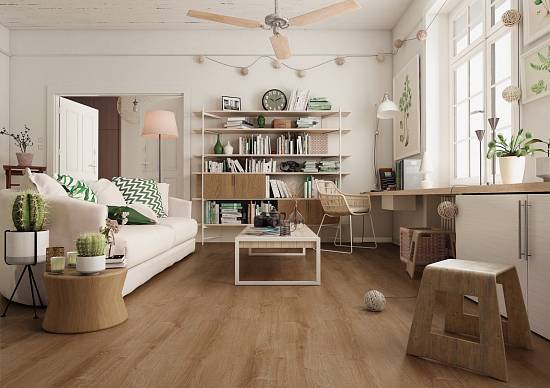 Ламинат пол Easy Step Kronopol Дуб Кампана 3351 4V 8/32 (1380*191=0,2635м2) 11шт/уп