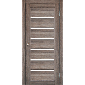 Двери Korfad Porto РR-01 дуб грей 0,80х2 сатин белый