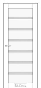 Дверне полотно FIORANO 800 х 2000, Білий мат, Сатин білий
