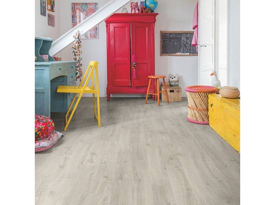 Ламінат Quick-Step Eligna Hydroseal EL3580 Дуб сірий Ньюкасл (32/8) (0,215кв.м/шт) (8шт/уп)