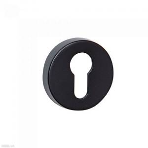 Фиксатор(накладка) SYSTEM (круг.основ.) RO12Y AL6 Черный Матовый