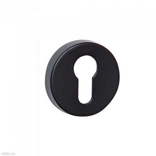 Фіксатор(накладка) SYSTEM (круг.основ.) RO12Y AL6 Чорний Матовий