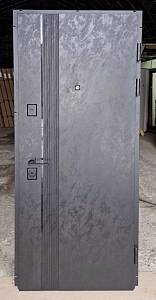 Двері Вхідні Булат В-83 мод.591 Оксид чорний/оксид білий 950права СДн