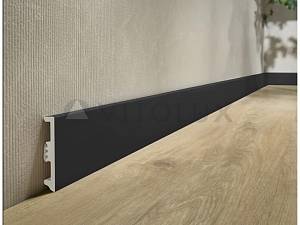 Плінтус Arbiton STIQ XL STX810 80 №200 Чорний (80*16*2200мм)