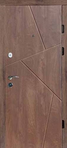 Двері Вхідні Магда тип 2 модель MG 169 Спил дерева коньячний/Сосна прованс (квартира)