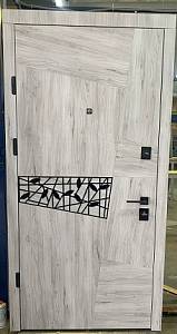 Двері вхідні Страж Lux St Securemme Vitrum дуб Крафт белый/Porte дуб Крафт  белый 850*2040