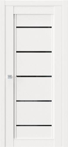 Двері  міжкімнатні FDC (QD) модель QP3 Білий емлеєр 800х2000 скло BLK