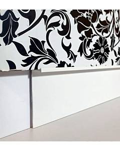 Плінтус алюмінієвий прихованого монтажу Best Deal  Білий 7/70 (2,5м)