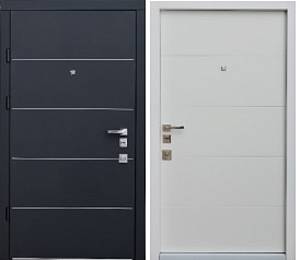 Двері Berez Solo (860/960*2040) Пастель СофтБлек/Білий матовий